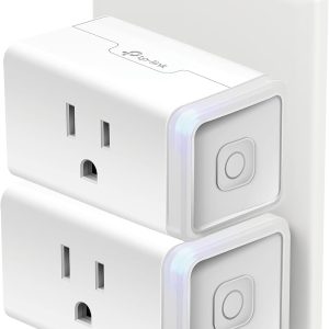 Plug Mini 15A, Smart Home Wi-Fi Outlet Works with Alexa, Google Home & IFTTT, No Hub Required, UL Certified, 2.4G WiFi Only, 4-Pack(EP10P4) , White