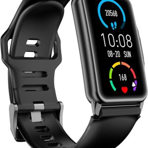 Smart Watch Fitness Tracker with 24/7 Heart Rate, Blood Oxygen Blood Pressure Monitor Sleep Tracker 120 Sports Modes Activity Trackers Step Calorie Counter IP68 Waterproof for Andriod iPhone Women Men